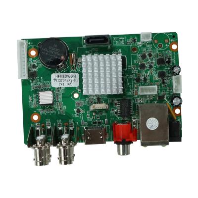 China Motion Detection H.265 DVR Mainboard 5MP/1080P 4 Channel PCBA Security Recording System for sale