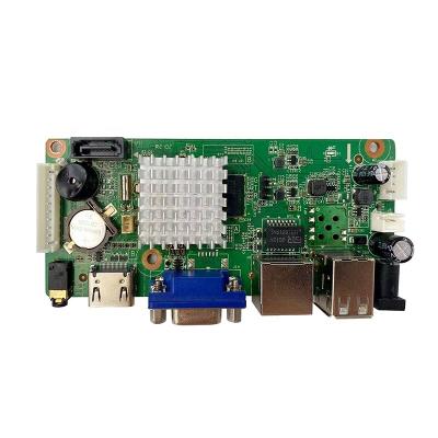 China Motion Detection CCTV Security Camera System NVR 4012ES-F1 5MP 12 Channel PCB Mainboard for sale