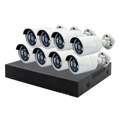 China NIGHT VISION ON SALE 8ch POE NVR KITS IP Camera 5mp 4mp 1080p Waterproof Outdoor Infrared CCTV Network System for sale