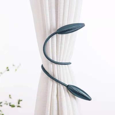 China Modern Wholesale Cheap Luxury Fancy Mental Curtain Accessories Curtain Tiebacks for sale