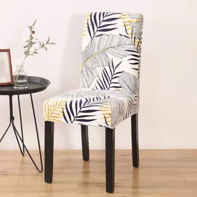 China Wholesale Printing Washale Hotel Wedding Restaurant Dining Banquet Chair Cover Spandex for sale