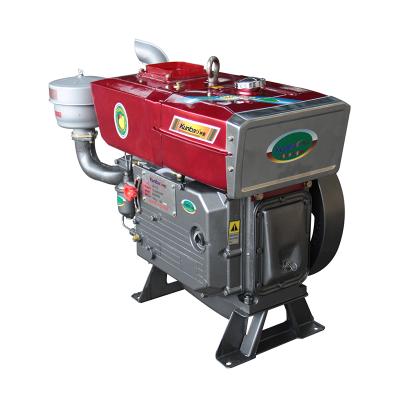 China High quality water cooled single cylinder horizontal water cooled diesel engine for sale