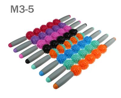 China Spiny Hedgehog Balls Spiny Hedgehog Balls Indoor Exercise Yoga Fitness Gym Bodybuilding Briefs Spiny Spiny Ball Muscle Relax Fascia Plastic Roller Massage Stick Bar for sale