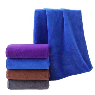 China Sustainable Porcelain Car Wash Towel 30*70 Car Wash Towel Absorbent Cleaning Towel for sale