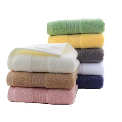 China China Wholesale Sustainable Cotton Combed Face Towel for sale