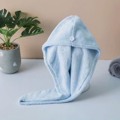 China QUICK DRY Microfiber Hair Towel Microfiber Hair Wrap Towel Drying /Bath Head Towel Turban Wrap for sale