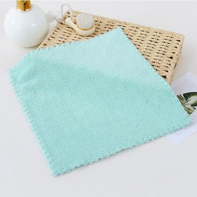 China QUICK DRY Universal High Absorbent Good Decontamination Ability Kitchen Towel Cleaning Cloth with Microfiber for sale