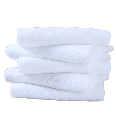 China Factory Direct Wholesale Good Quality Square Towel Hotel Disposable Square Microfiber Face Towel Host for sale