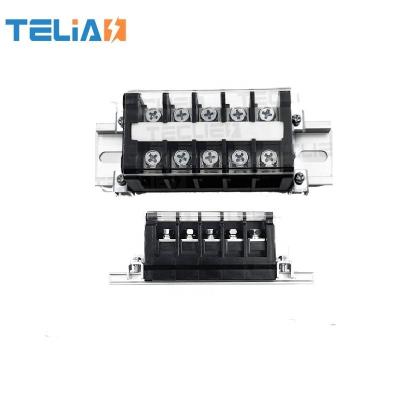 China Appliances Factory Direct Sales Double Row Electrical Socket Klippon Terminal Block for sale