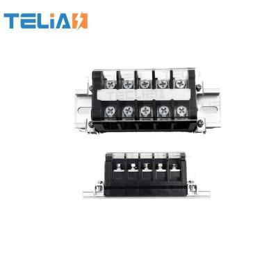 China Double Row 2 Positions 600V 200A Manufacturer Electrical Appliances 3 4 5 TB Power Distribution Box 100mm2 for sale