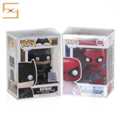 China Protective Funko Sound Box Recycled Materials Wholesale 4inch and 6inch Clear Acid Free PET Case for sale