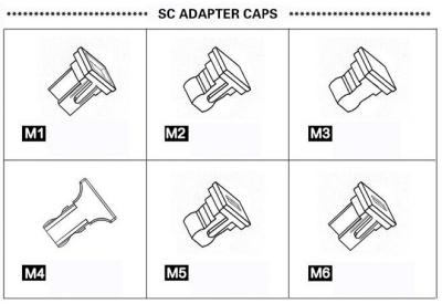 Китай SC Fiber Optic Adapter Essential Fiber Optic SC Anti Dust Cover Length Tolerance продается