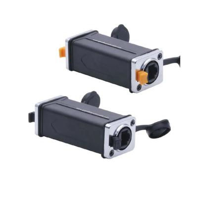 中国 RJ45 straight coupler 8P8C RJ45 Female to Female Network Straight Couplers RJ45 Couplers Connector 販売のため