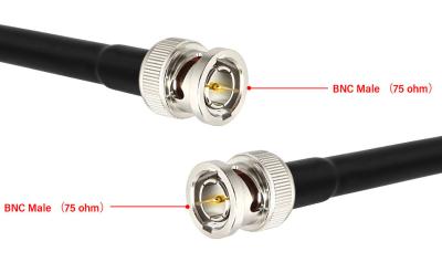 China HD SDI Video Cable BNC Male Extension Cable BMCC Blackmagic Cinema Camera RG179 RF Coaxial Cable for sale