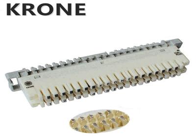 China Grey Base 10 Pair Krone Module LSA - Profile Disconnection Or Connection for sale