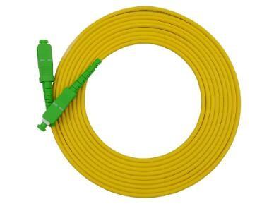 China SM Simplex Single Mode Fiber Pigtails 9 125 G652 SC APC IEC 60794 Approved for sale