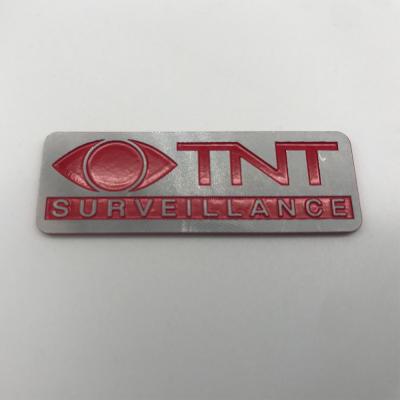 China China Metal Etched Machine Custom High Quality Lacquer Coloring Aluminum Nameplate For Your Own Logo for sale