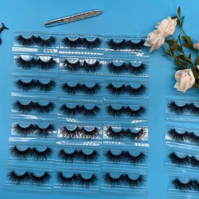 China Wholesale 3d mink eyelashes natural custom long logo private label packaging for sale