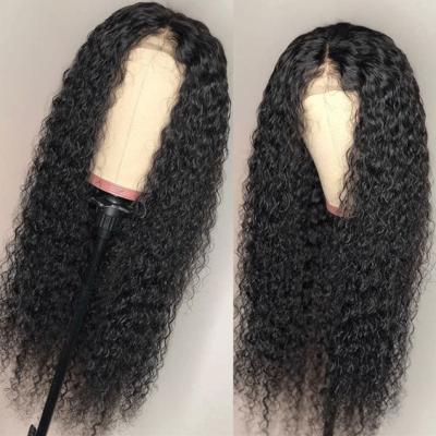 China Water Wave Hair Wigs Front Human Hair Wigs Short Bob Deep Curly Lace Front Body Wave Wigs For Women for sale