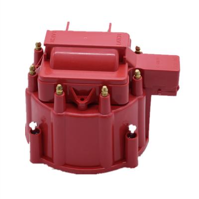 China Car Part Single Board Computer BBC 305 Male 350 454 Red HEI Distributor Cap And Rotor Replacement For Chevy for sale