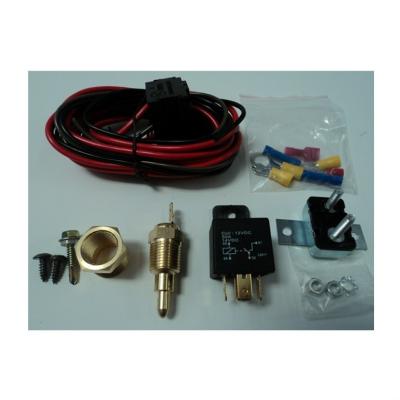 China Complete Thermostat 50 Amp Relay Electric Fan Wiring Install Kit A160 for sale