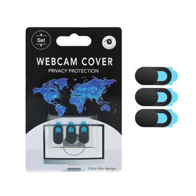 China PC/Notebook Webcam Privacy Cover Slider 3 Pcs Packs Laptop Cell Phone Lens Webcam Cover Super Slim Sticker for sale