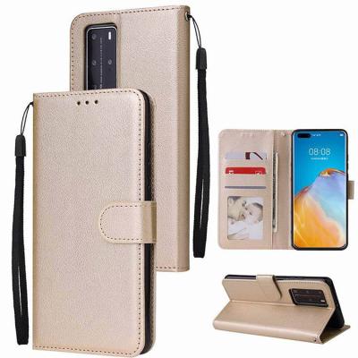 China Shockproof For Huawei P40 P30 P20 Lite Case Magnetic Flip Phone Cover Leather Wallet Case For Huawei P9 P10 P20 for sale