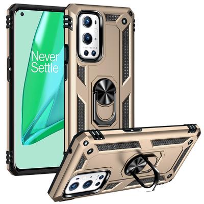 China Protective Anti-drop Anti-drop Case For OnePlus 9 Plus Magnetic Car Ring Bracket For OnePlus 9 Case for sale