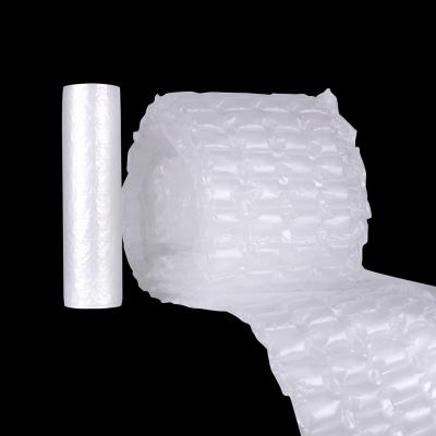 China 2 Rolls Water Soluble Bubble Cushioning Wrap Work With Air Cushion Machine Easy To Tear Small Bubble Thicker Durable For Packing Delivery for sale