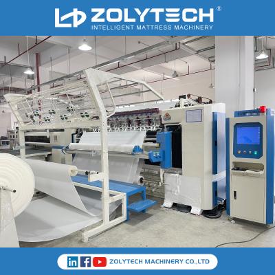 China 80mm Max Computer Mattress Quilting Machinery ISO Precious Full Servo Machine for sale