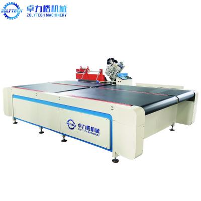 China Matratzenband-Randmaschine 15-20pcs/h ZOLYTECH ZLT-TE4A computerisierte automatisches leicht schlagendes Soem China Nähmaschine des Randes zu verkaufen