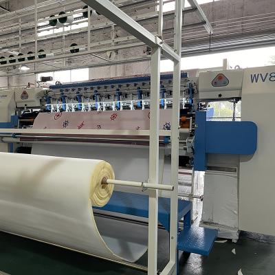 China WV8 hoge snelheid geautomatiseerde de matras van de kettingssteek het watteren machine 25.4mm naaldafstand voor matras Te koop