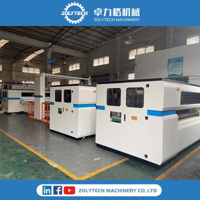 China ZOLYTECH zlt-HM Matras Hamer Automatisch Comité Hemming Machine Mattress Flanging System Te koop