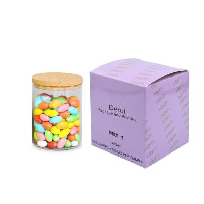 China Custom Recyclable Paper Candy Box Packaging Retail Paper Box Packaging Gift Wedding Paper Box for sale