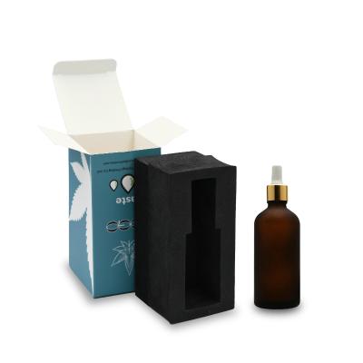 China Recyclable Eco Friendly Packaging Manufactures Custom CBD Oil Dropper Bottle Boxes Package Box For Fragile for sale