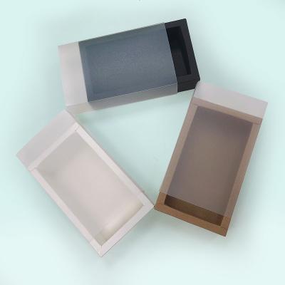 China Recyclable Biodegradable Box Soap Packaging Gift Packaging Box With Window for sale