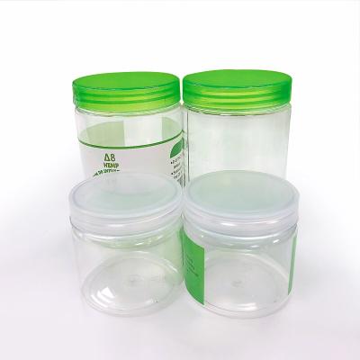 China Transparent plastic jar for pre rolls tall pre roll cones box set pre roll plastic jar for sale