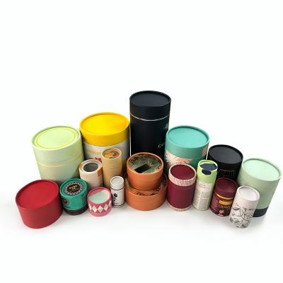 China Recyclable Round Luxury Paper Box Perfume Tube Box Packaging Cylinder Luxury Paper Box for sale