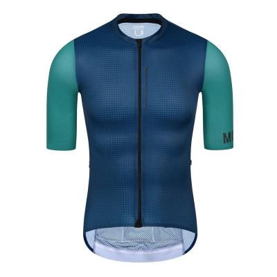 China Breathable Customized Short Sleeve Men Cycling Cycling Jersey Road Wear Quick Dry Clothes Raw Cut Jersey Factory With Superb Quality for sale