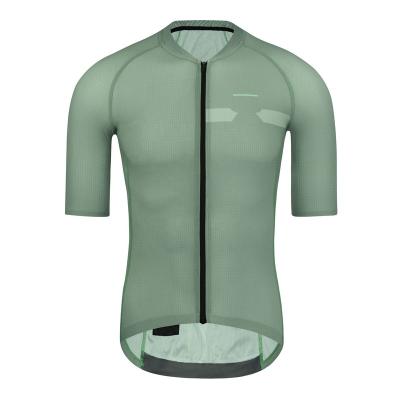 China Breathable New Style Custom Classic Gauge MITI Lebi Green Short Sleeve Men Bike Wear Tank Top for sale