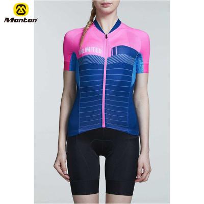 China Antibacterial Hot Selling Quick Dry Women Bike Cycling Shorts Best Women Team Cycling Clothing Design Kits For Long Distance for sale