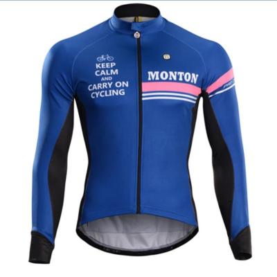 China Monton Antibacterial Manufacturer Professional Clothing Winter Cycling Jacket for sale