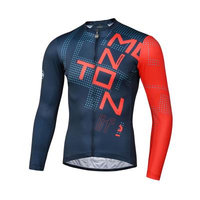 China 2018 LIFESTYLE Antibacterial Custom Rhythm Long Sleeve Red Blue Cycling Tank Top for sale