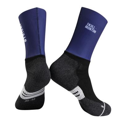 China Manufacturer Designed Cycling Sock Coolmax QUICK DRY Fabric Bicycle Sock With High Top for sale