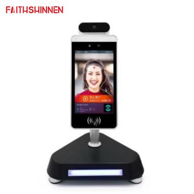 China 8 Inch Non Contact Body Thermal Camera With Facial Recognition Kiosk 8