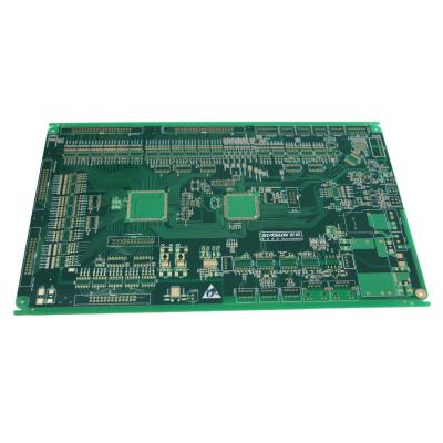 Cina Potenziale di perforazione posteriore a alta frequenza a rotazione veloce prototipo Pcb Board 0,15 mm in vendita