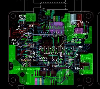 Cina Precision Multilayer Curcuit Board With Min. Via Hole 0.15mm And 0.1mm Layers Misalignment in vendita