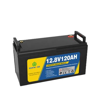 China 12V 24V 80Ah 100Ah 150Ah 200Ah Lithium Ion Battery Lifepo 4 Battery Pack For Solar Power System Storage 406*173*236 mm for sale