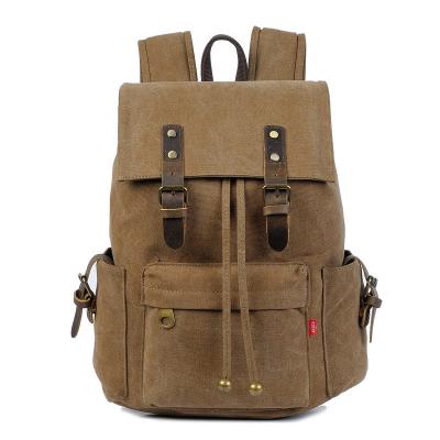 China With USB factory direct sale new designer wholesale canvas leisure camping school backpack travel traveling backpack for sale