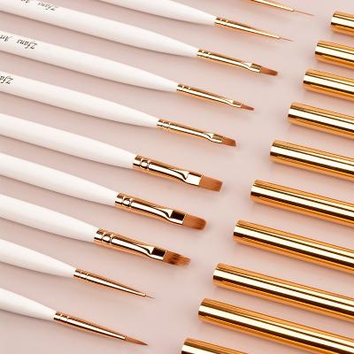 China Beauty Care Make Tools Hige 2022 New Design Nail Art Brush Set Japanese Style Universal Light Therapy Painted Pen Round Head Line Pull for sale